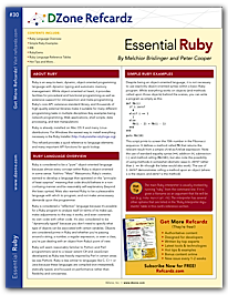 Ruby Refcardz