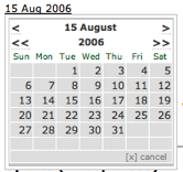 Datepicker