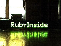 Rubyinsidelcd