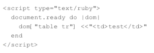 Rubyscript